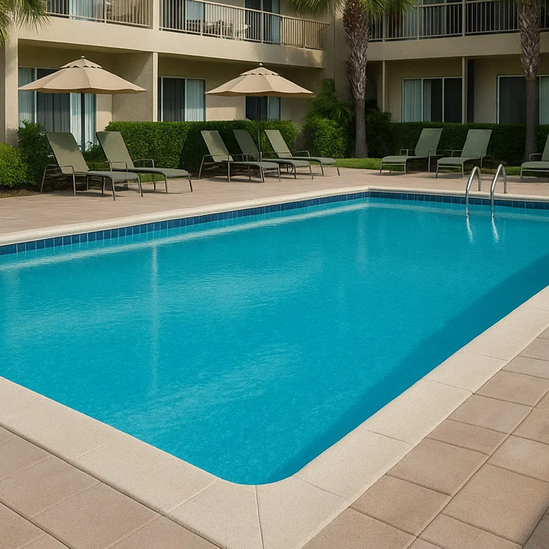 commercial swimming pool resurfacing